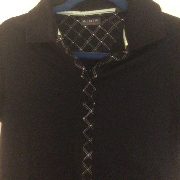 A/U/R Women’s Black Golf Shirt M - Picture 5 of 5